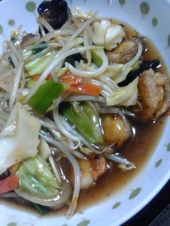 揚げホタテに野菜あんかけ-レシピのメイン写真