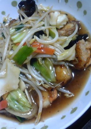 揚げホタテに野菜あんかけ-レシピのメイン写真
