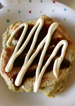 ふんわりお好み焼き風パン-レシピのメイン写真