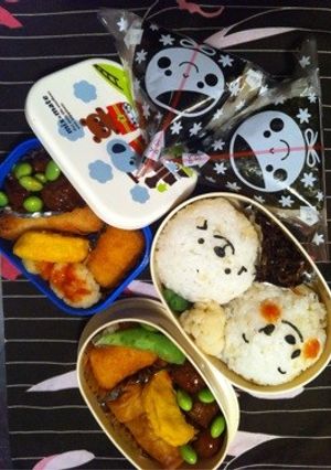 親子で簡単キャラ弁当☆-レシピのメイン写真
