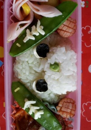 簡単キャラ弁 お茶犬★-レシピのメイン写真