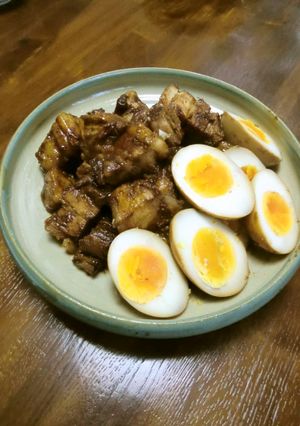 ご飯がススム!味噌角煮-レシピのメイン写真