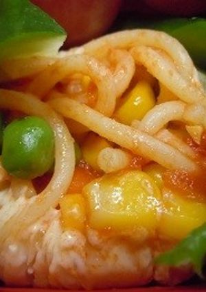 お弁当用♪トマトスパのチーズ包み-レシピのメイン写真