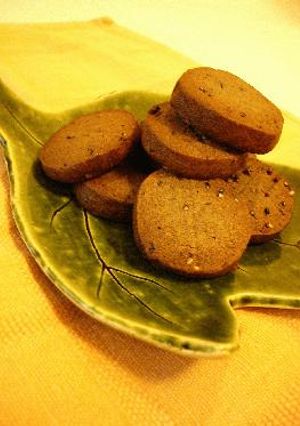 黒ごまのクッキー-レシピのメイン写真