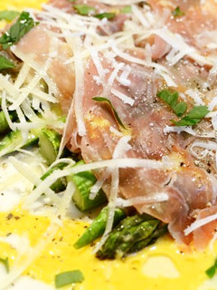 簡単!美味しい!アスパラのカルボナーラ風-レシピのメイン写真
