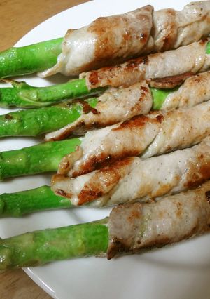 アスパラの肉巻き～柚子コショウ風味～-レシピのメイン写真