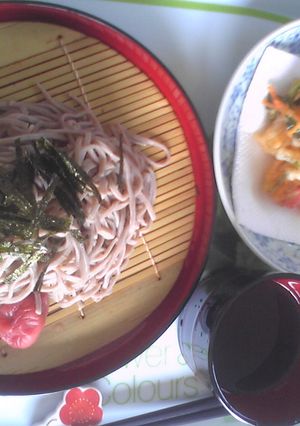 ざるそば　天ぷら添え-レシピのメイン写真
