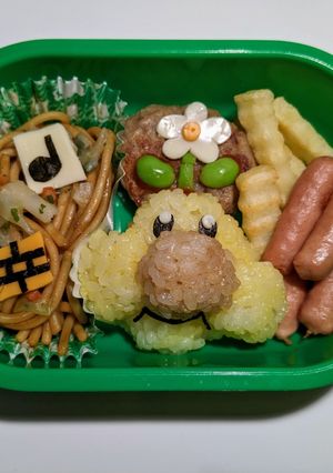 マリオキャラ弁　ハナチャン-レシピのメイン写真