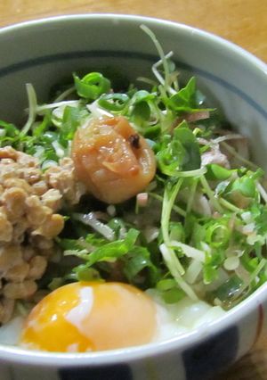 万能薬味で温玉風うどん-レシピのメイン写真