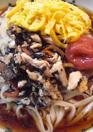 お惣菜で簡単ぶっかけうどん-レシピのメイン写真