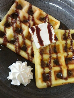 ◆サクフワワッフル(*´∇`*)◆-レシピのメイン写真