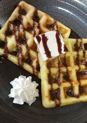 ◆サクフワワッフル(*´∇`*)◆-レシピのメイン写真