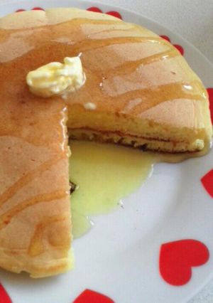 豆腐パワーDEふわむちホットケーキ☆-レシピのメイン写真