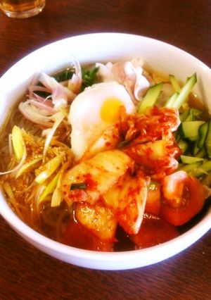 具だくさん!韓国冷麺-レシピのメイン写真
