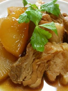 大根と豚バラのうまいっ酢!煮。-レシピのメイン写真