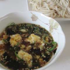 รูปของ 炒り卵入り✦具だくさん麺つゆ♪