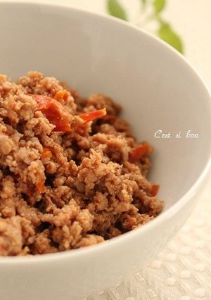 トマト肉みそ-レシピのメイン写真