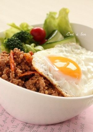 簡単♪ロコモコ丼-レシピのメイン写真