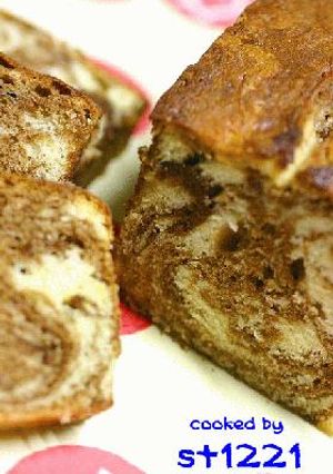 2005年＊総務課バレンタイン＊～マーブルパウンドケーキ～-レシピのメイン写真