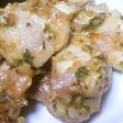 鶏の梅シソ和え