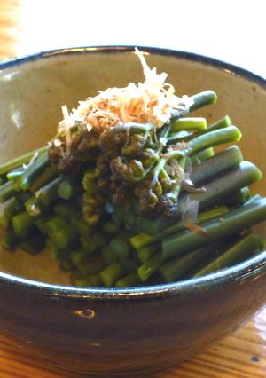 春の山菜わらび-レシピのメイン写真