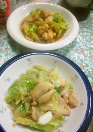 塩麹焼き鳥炒めいろいろ①たれ-レシピのメイン写真