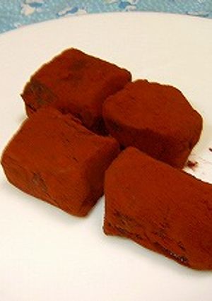 お手軽生チョコ♪-レシピのメイン写真