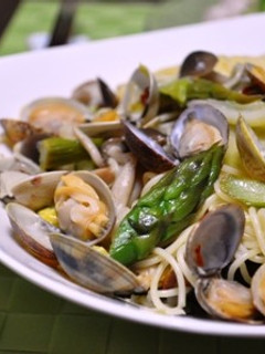 春野菜たっぷり!あさりのパスタ-レシピのメイン写真
