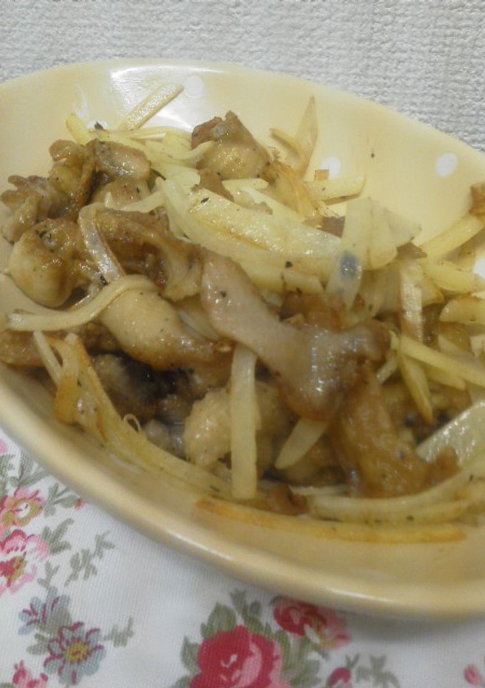*鶏皮と新じゃが*-レシピのメイン写真