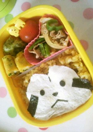 ::キャラ弁<ラスカル>::-レシピのメイン写真