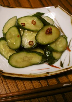 ビニール袋でちょいカラ♪きゅうり♪-レシピのメイン写真