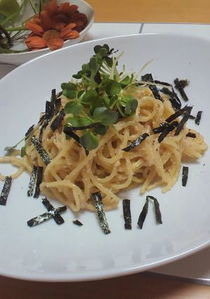 お店の味！絶品タラコパスタ！-レシピのメイン写真