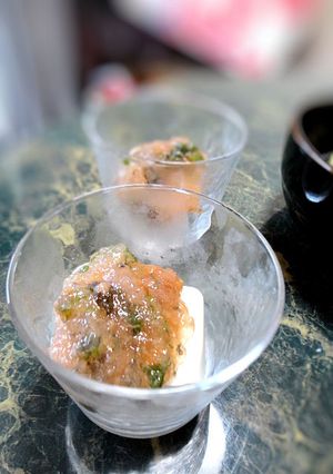 簡単オシャレ☆豆腐の梅ゼリー冷奴-レシピのメイン写真