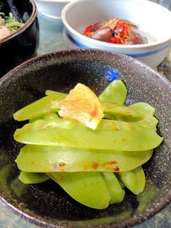 簡単☆オランダ豆のレモンバターソテー-レシピのメイン写真