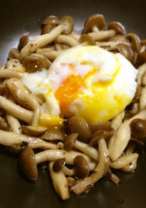 しめじ☆しめしめ☆卵を☆ゲット!!-レシピのメイン写真