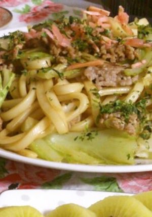 ソース焼きうどん-レシピのメイン写真