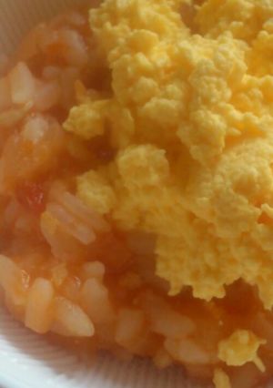 離乳食中期～◎赤ちゃんオムライス-レシピのメイン写真