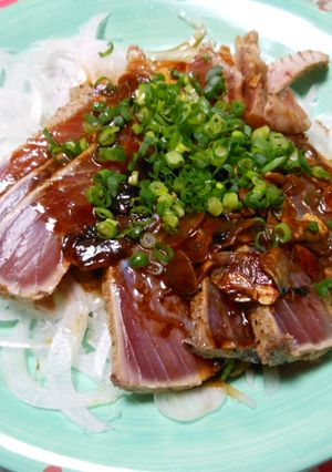 マグロが好きになる マグロのたたき風-レシピのメイン写真