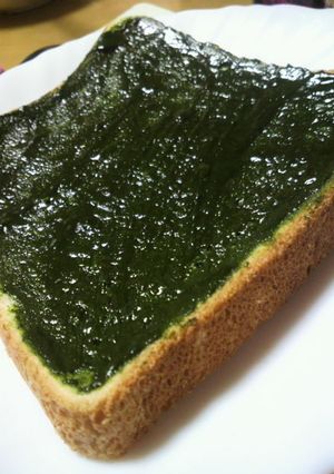 抹茶抹茶した抹茶トースト-レシピのメイン写真
