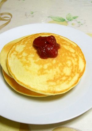 シンプルパンケーキ-レシピのメイン写真