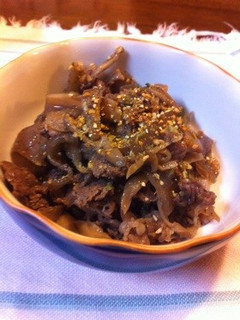 牛肉ときのこの甘辛煮.。.:*☆-レシピのメイン写真