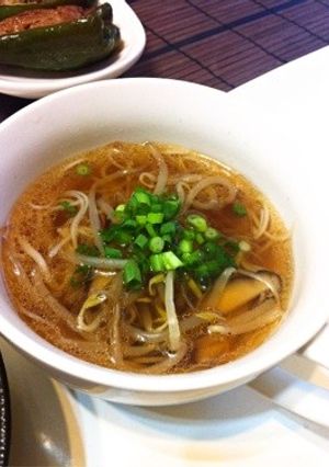 醤油スープにゅうめん-レシピのメイン写真