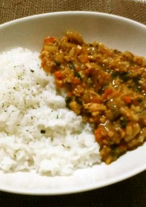 夏はレンジにおまかせ☆キーマカレー-レシピのメイン写真