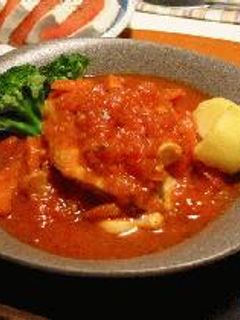 トマト煮チキン-レシピのメイン写真