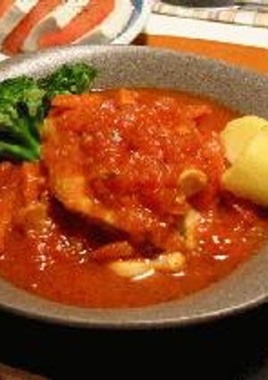 トマト煮チキン-レシピのメイン写真