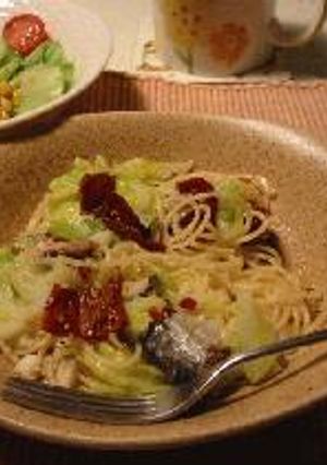 オイルサーデンとセミドライトマトのパスタ-レシピのメイン写真