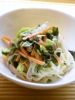 ♦ヘルシー♬サラダそうめん-レシピのメイン写真