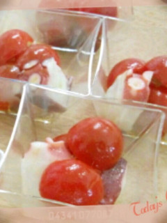 プチトマトとタコのマリネ-レシピのメイン写真