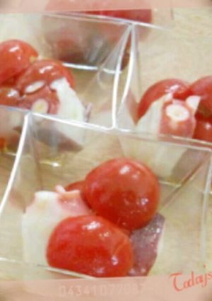 プチトマトとタコのマリネ-レシピのメイン写真