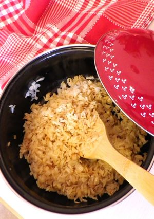 根セロリのピラフ-レシピのメイン写真
